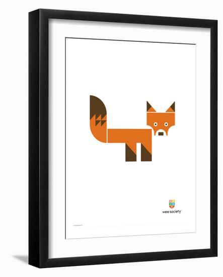 Wee Alphas, Finnegan the Fox-Wee Society-Framed Giclee Print