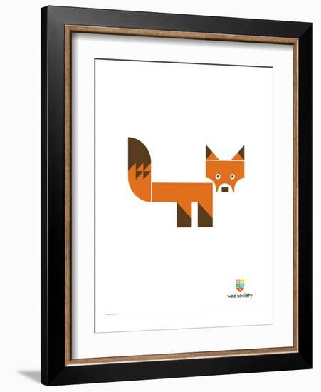 Wee Alphas, Finnegan the Fox-Wee Society-Framed Giclee Print