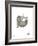 Wee Alphas, Gloria the Gorilla-Wee Society-Framed Giclee Print