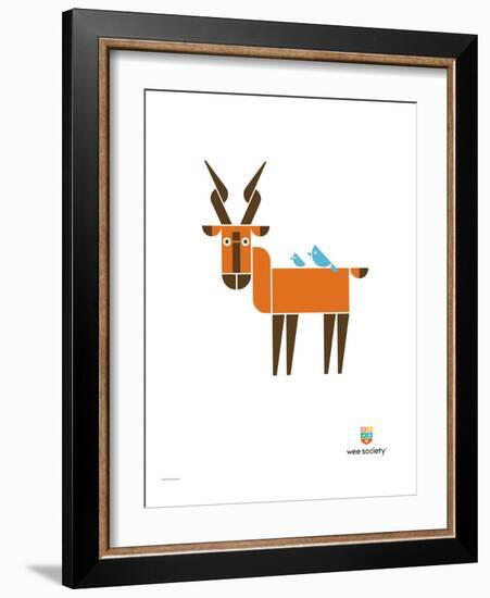 Wee Alphas, Ingrid the Impala-Wee Society-Framed Giclee Print