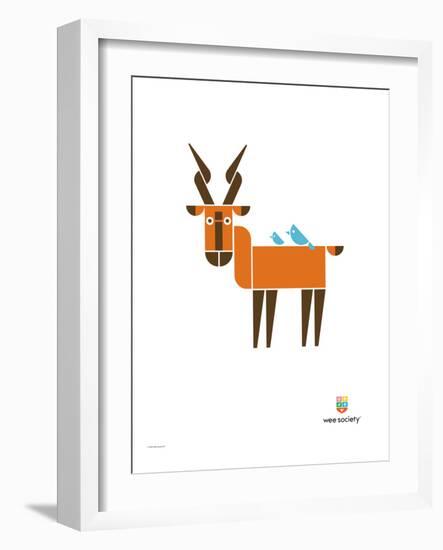 Wee Alphas, Ingrid the Impala-Wee Society-Framed Giclee Print