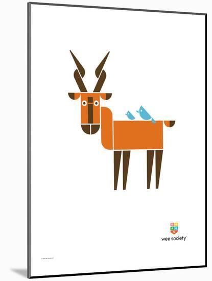 Wee Alphas, Ingrid the Impala-Wee Society-Mounted Giclee Print