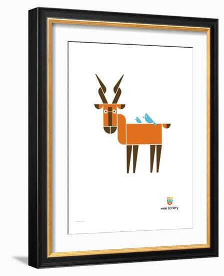 Wee Alphas, Ingrid the Impala-Wee Society-Framed Giclee Print