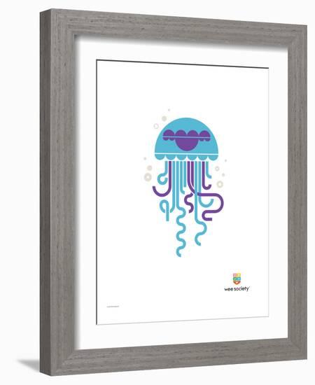 Wee Alphas, José the Jellyfish-Wee Society-Framed Giclee Print