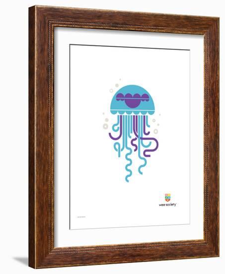 Wee Alphas, José the Jellyfish-Wee Society-Framed Giclee Print