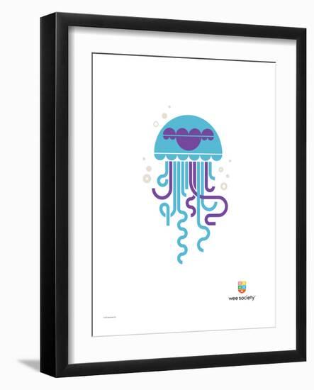 Wee Alphas, José the Jellyfish-Wee Society-Framed Giclee Print