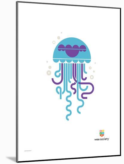 Wee Alphas, José the Jellyfish-Wee Society-Mounted Giclee Print