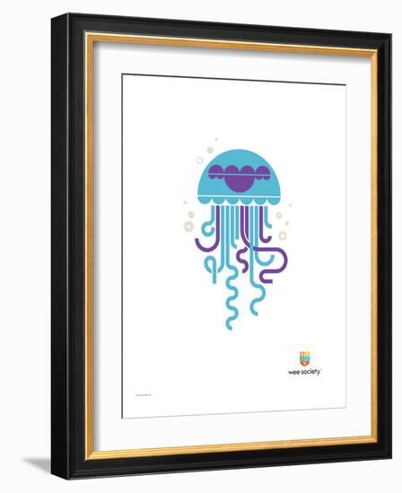 Wee Alphas, José the Jellyfish-Wee Society-Framed Giclee Print