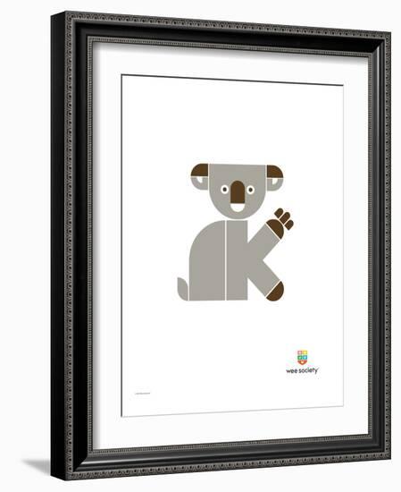 Wee Alphas, Kate the Koala-Wee Society-Framed Giclee Print