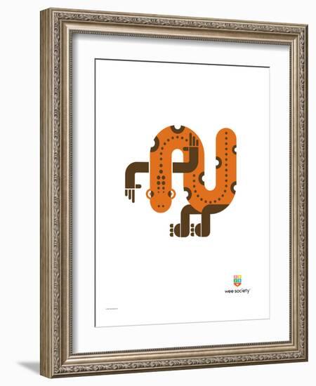 Wee Alphas, Nelson the Newt-Wee Society-Framed Giclee Print