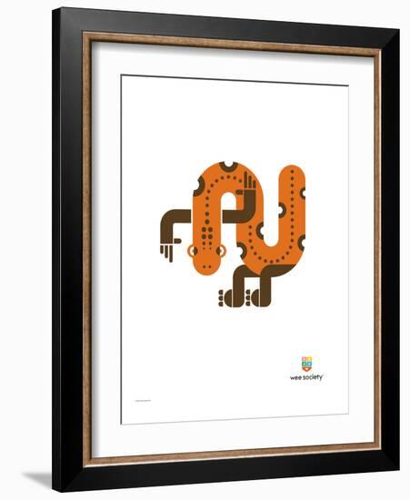 Wee Alphas, Nelson the Newt-Wee Society-Framed Giclee Print