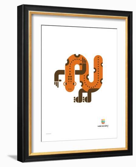 Wee Alphas, Nelson the Newt-Wee Society-Framed Giclee Print