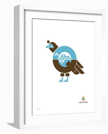 Wee Alphas, Quinnlyn the Quail-Wee Society-Framed Giclee Print