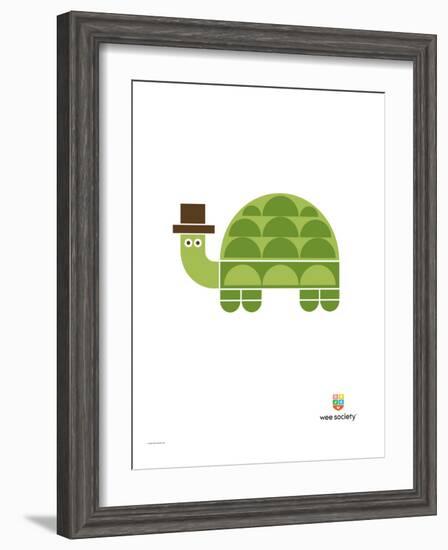 Wee Alphas, Tobias the Turtle-Wee Society-Framed Giclee Print