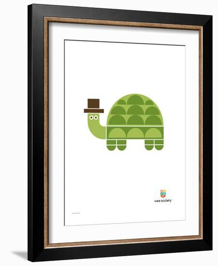 Wee Alphas, Tobias the Turtle-Wee Society-Framed Giclee Print