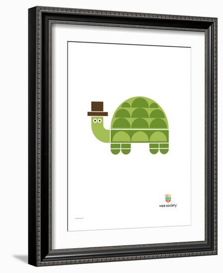 Wee Alphas, Tobias the Turtle-Wee Society-Framed Giclee Print