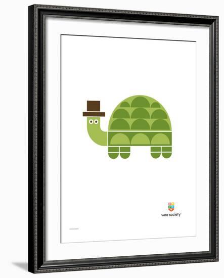 Wee Alphas, Tobias the Turtle-Wee Society-Framed Giclee Print