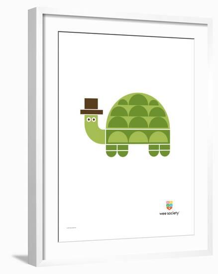 Wee Alphas, Tobias the Turtle-Wee Society-Framed Giclee Print