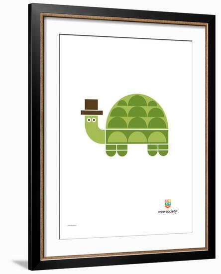 Wee Alphas, Tobias the Turtle-Wee Society-Framed Giclee Print