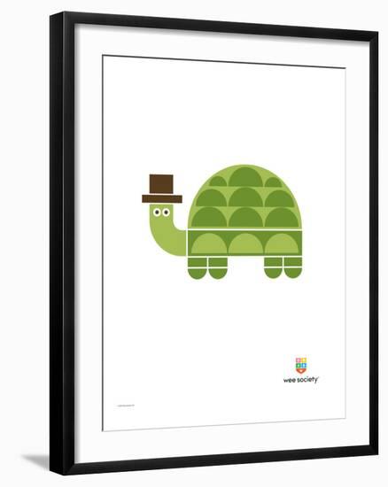 Wee Alphas, Tobias the Turtle-Wee Society-Framed Giclee Print