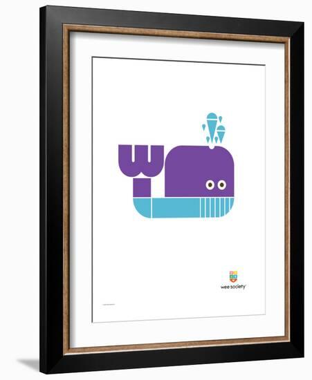 Wee Alphas, Walter the Whale-Wee Society-Framed Giclee Print