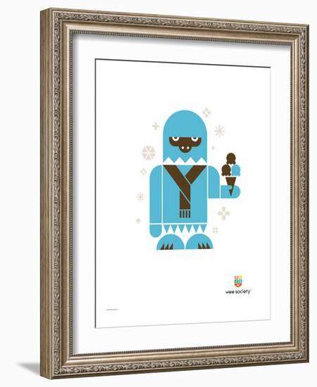 Wee Alphas, Yolanda the Yeti-Wee Society-Framed Giclee Print