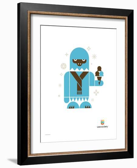 Wee Alphas, Yolanda the Yeti-Wee Society-Framed Giclee Print