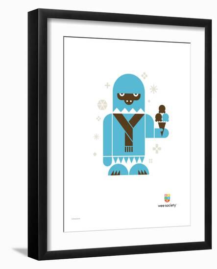 Wee Alphas, Yolanda the Yeti-Wee Society-Framed Giclee Print