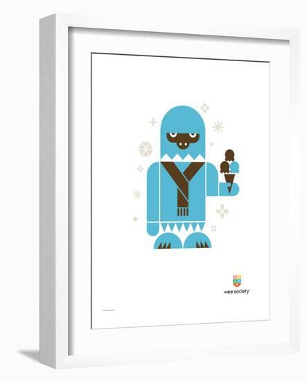 Wee Alphas, Yolanda the Yeti-Wee Society-Framed Giclee Print