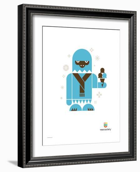 Wee Alphas, Yolanda the Yeti-Wee Society-Framed Giclee Print