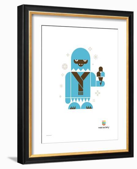 Wee Alphas, Yolanda the Yeti-Wee Society-Framed Giclee Print