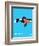 Wee Dinos, Mosasaurus-Wee Society-Framed Art Print