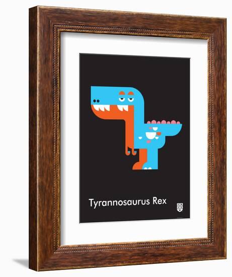 Wee Dinos, T-Rex-Wee Society-Framed Premium Giclee Print