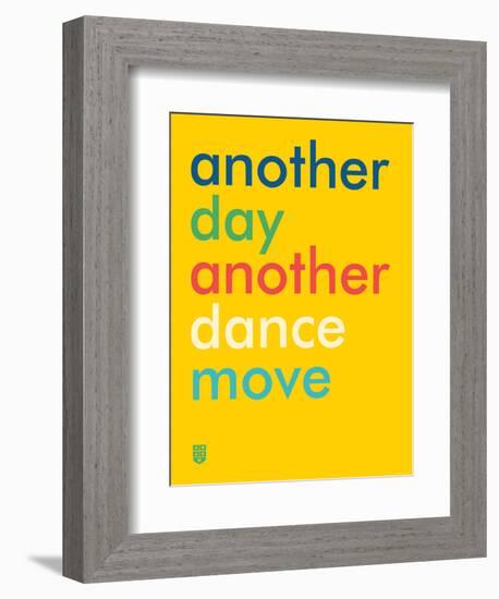 Wee Say, Dance Move-Wee Society-Framed Premium Giclee Print