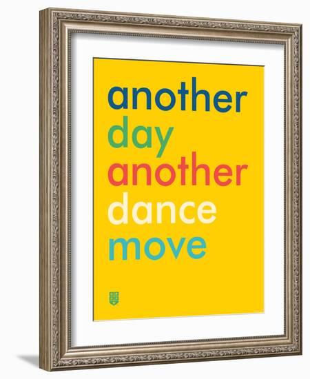 Wee Say, Dance Move-Wee Society-Framed Art Print