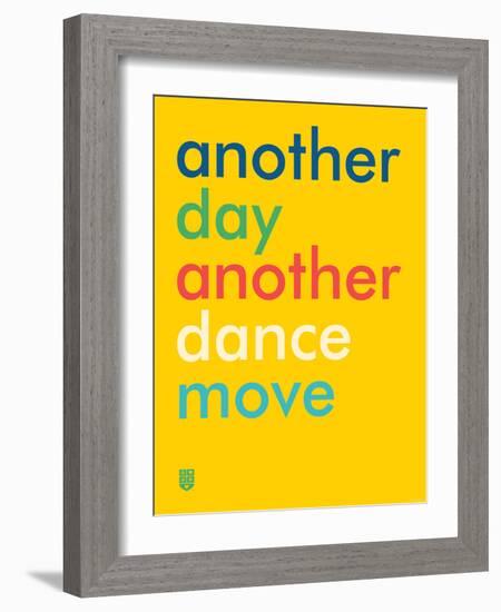 Wee Say, Dance Move-Wee Society-Framed Art Print