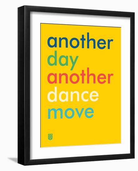 Wee Say, Dance Move-Wee Society-Framed Art Print