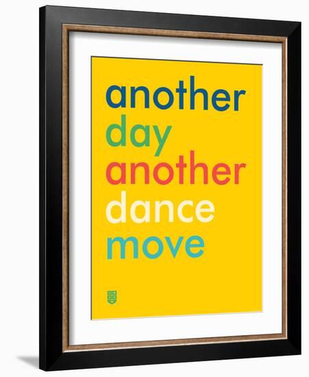 Wee Say, Dance Move-Wee Society-Framed Art Print