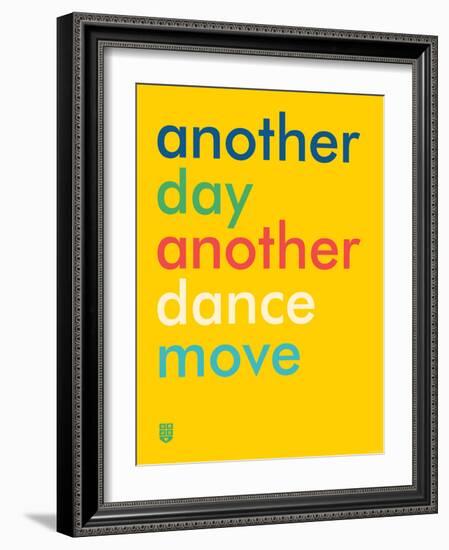 Wee Say, Dance Move-Wee Society-Framed Art Print