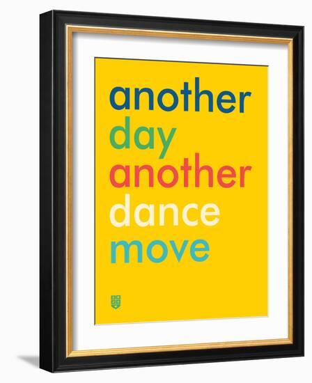 Wee Say, Dance Move-Wee Society-Framed Art Print