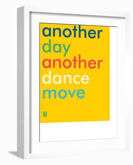 Wee Say, Dance Move-Wee Society-Framed Art Print