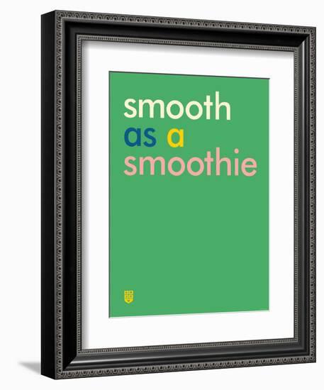 Wee Say, Smooth-Wee Society-Framed Art Print