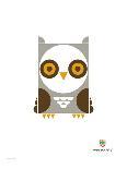 Wee Alphas, Ollie the Owl-Wee Society-Giclee Print