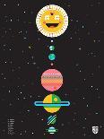Wee Galaxy, Solar System-Wee Society-Art Print