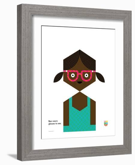 Wee You-Things, Bea-Wee Society-Framed Giclee Print