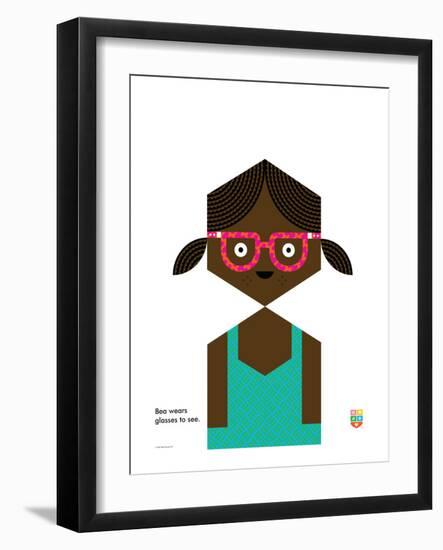 Wee You-Things, Bea-Wee Society-Framed Giclee Print