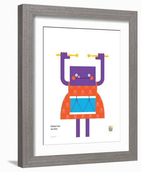 Wee You-Things, Claire-Wee Society-Framed Giclee Print