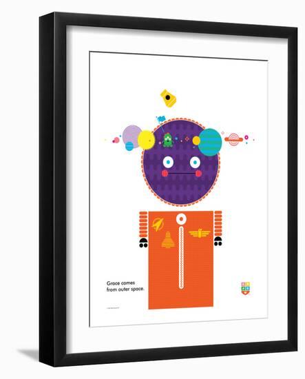 Wee You-Things, Grace-Wee Society-Framed Giclee Print