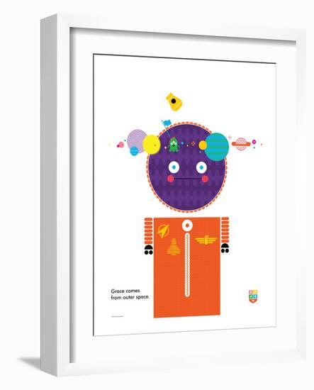 Wee You-Things, Grace-Wee Society-Framed Giclee Print