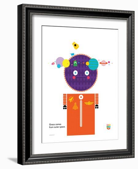 Wee You-Things, Grace-Wee Society-Framed Giclee Print